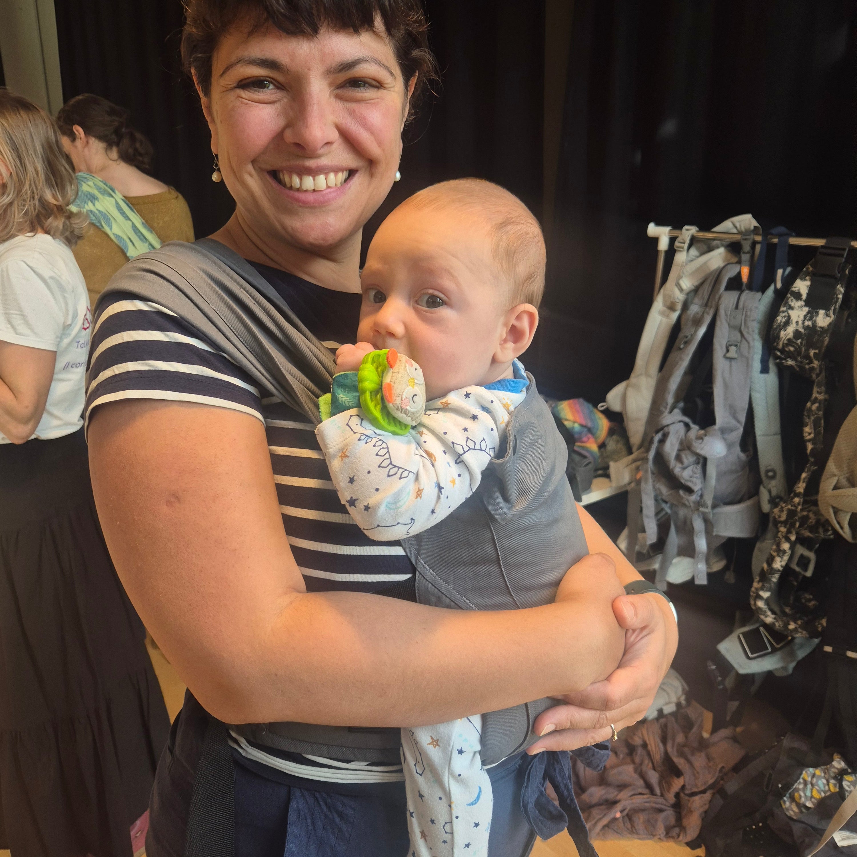 Why ergonomic baby carriers matter