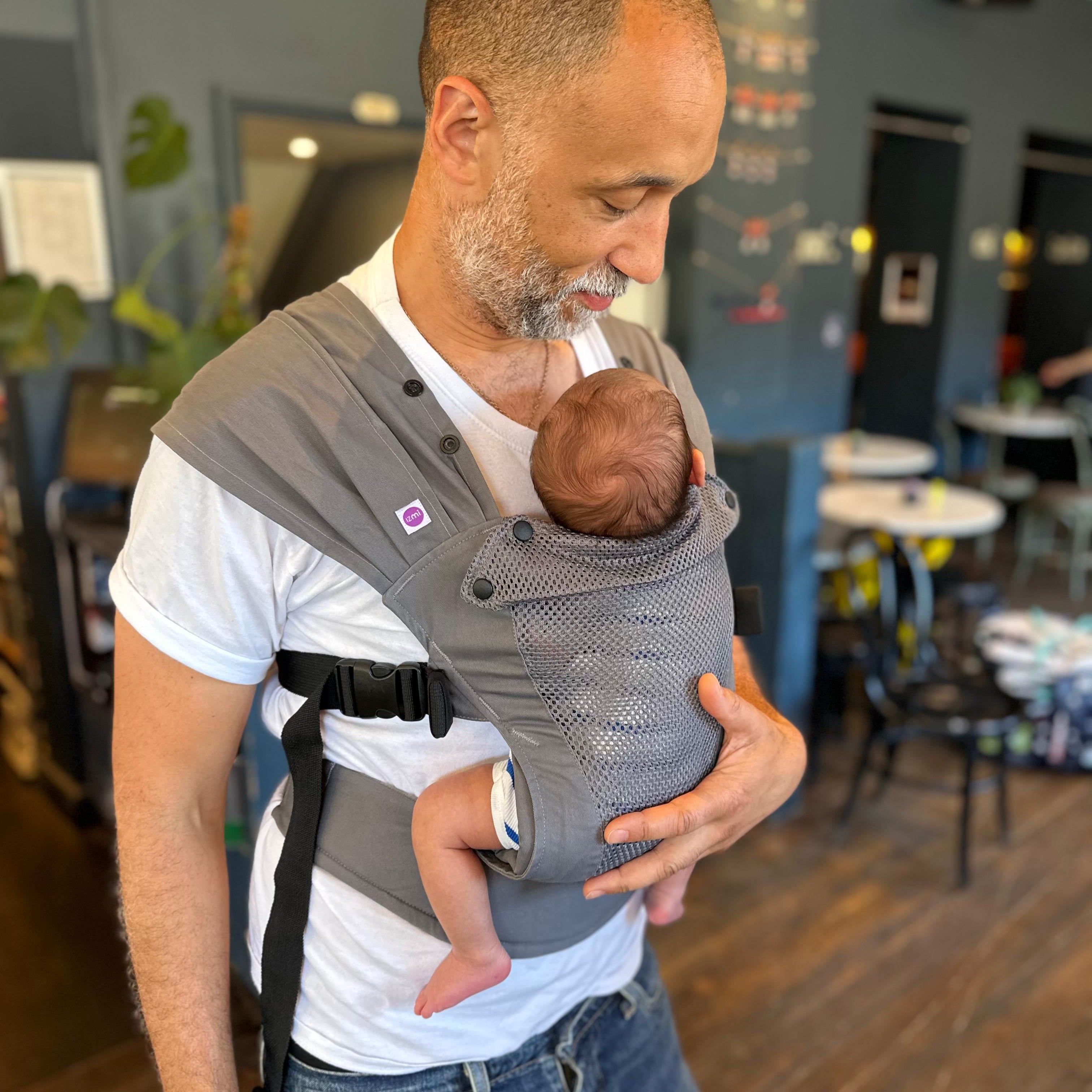 Why does my baby carrier hurt my back?