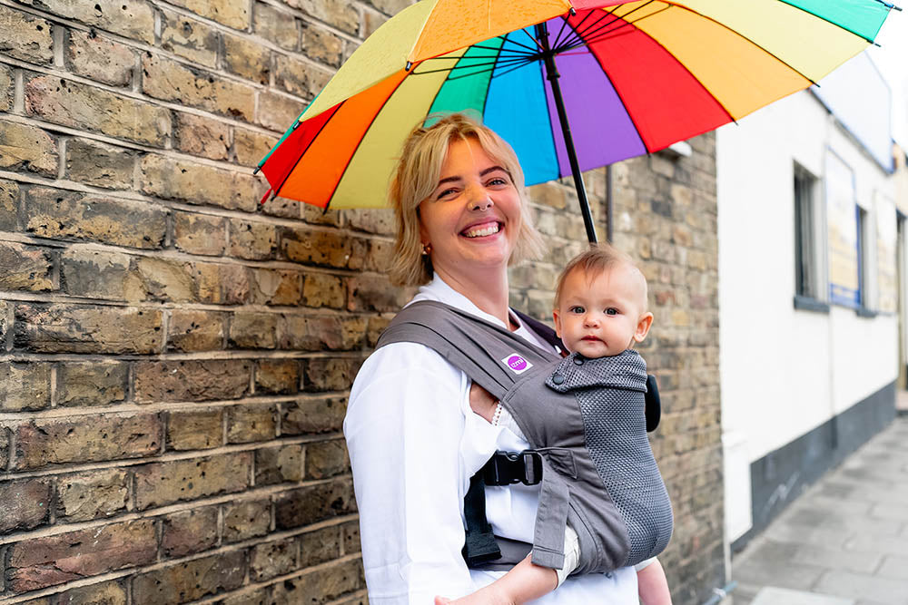 Why does my baby carrier hurt my back?