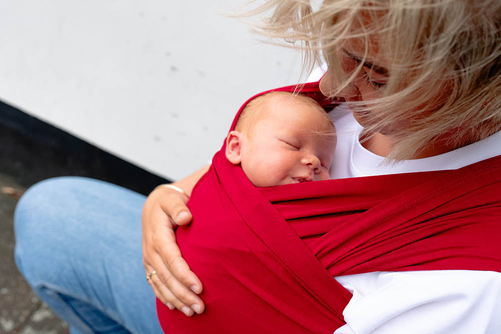 Is it safe to use a baby carrier after a C-section?