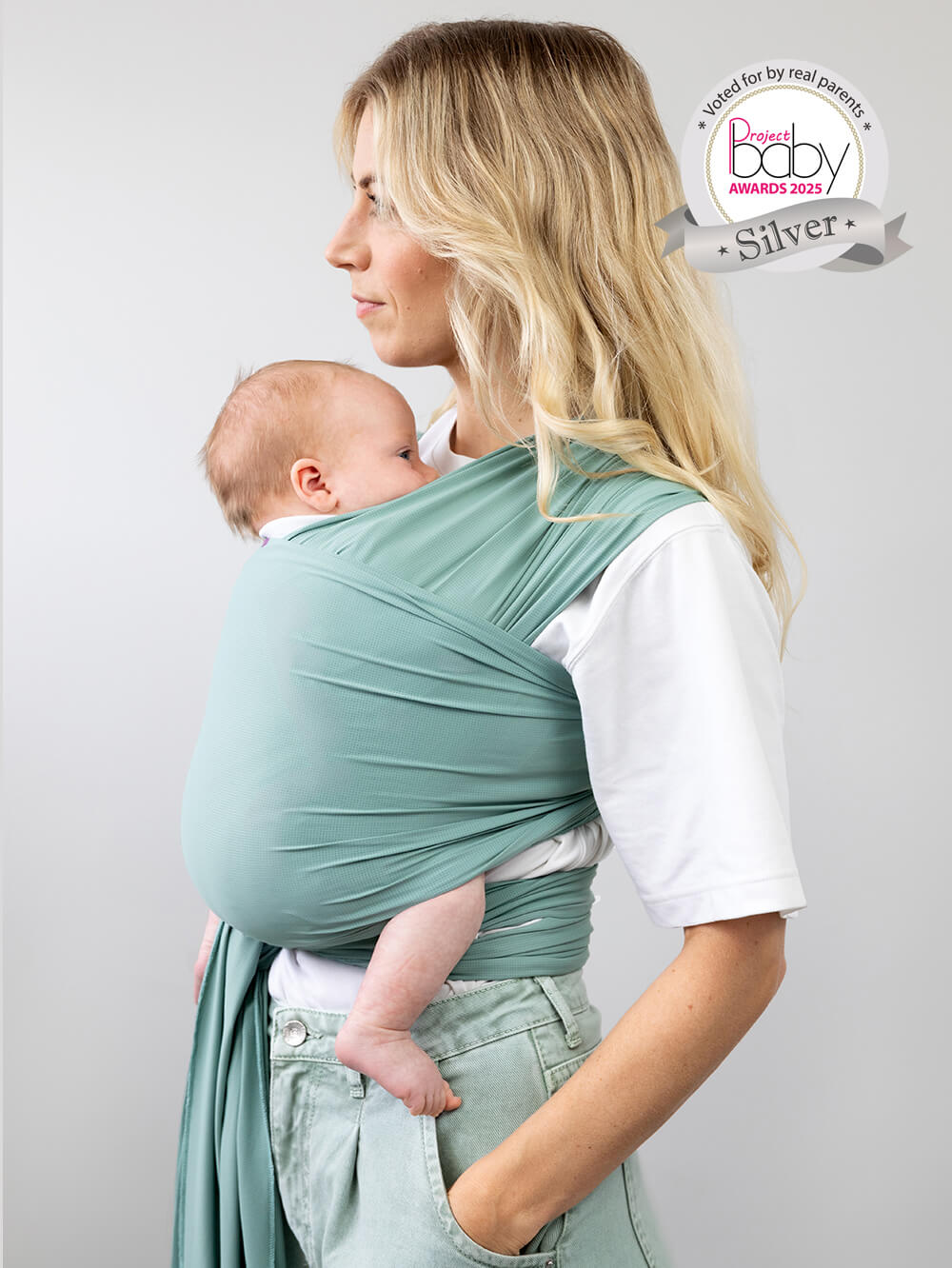Izmi Breeze Baby Wrap Best Baby Sling for Newborns Easy, Cosy